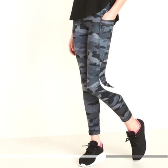 Girls Camo Leggings XL Girls Old Navy Leggings 14 XL Girls Camo Leggings - Picture 7 of 10